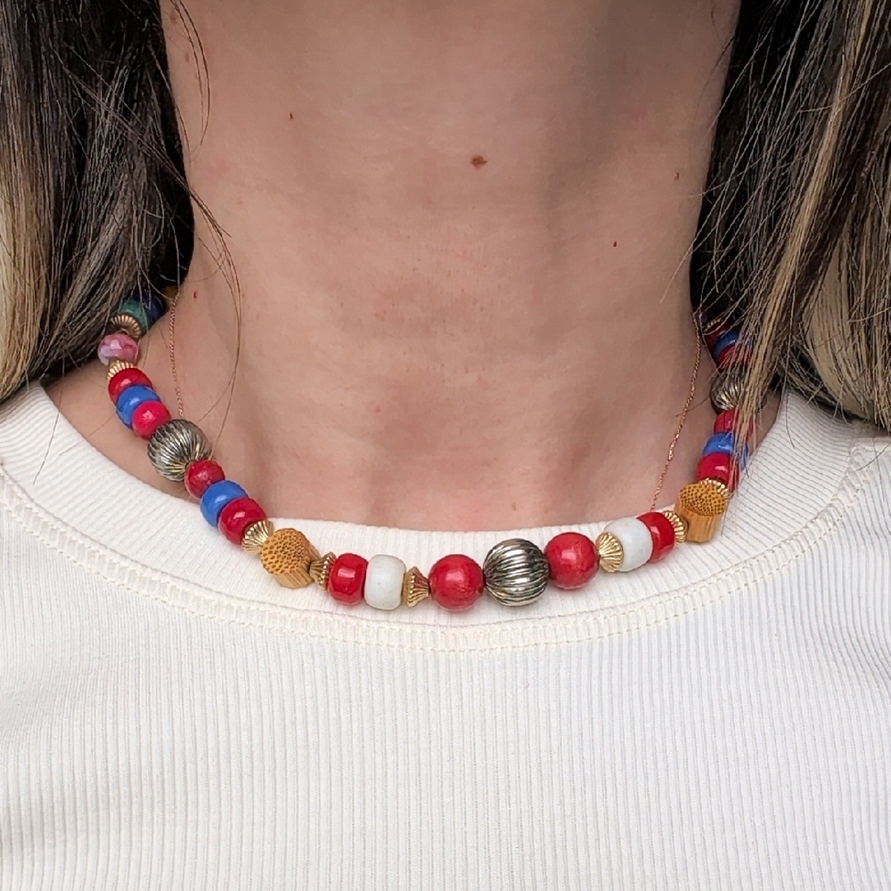 Colorful Beaded Necklace